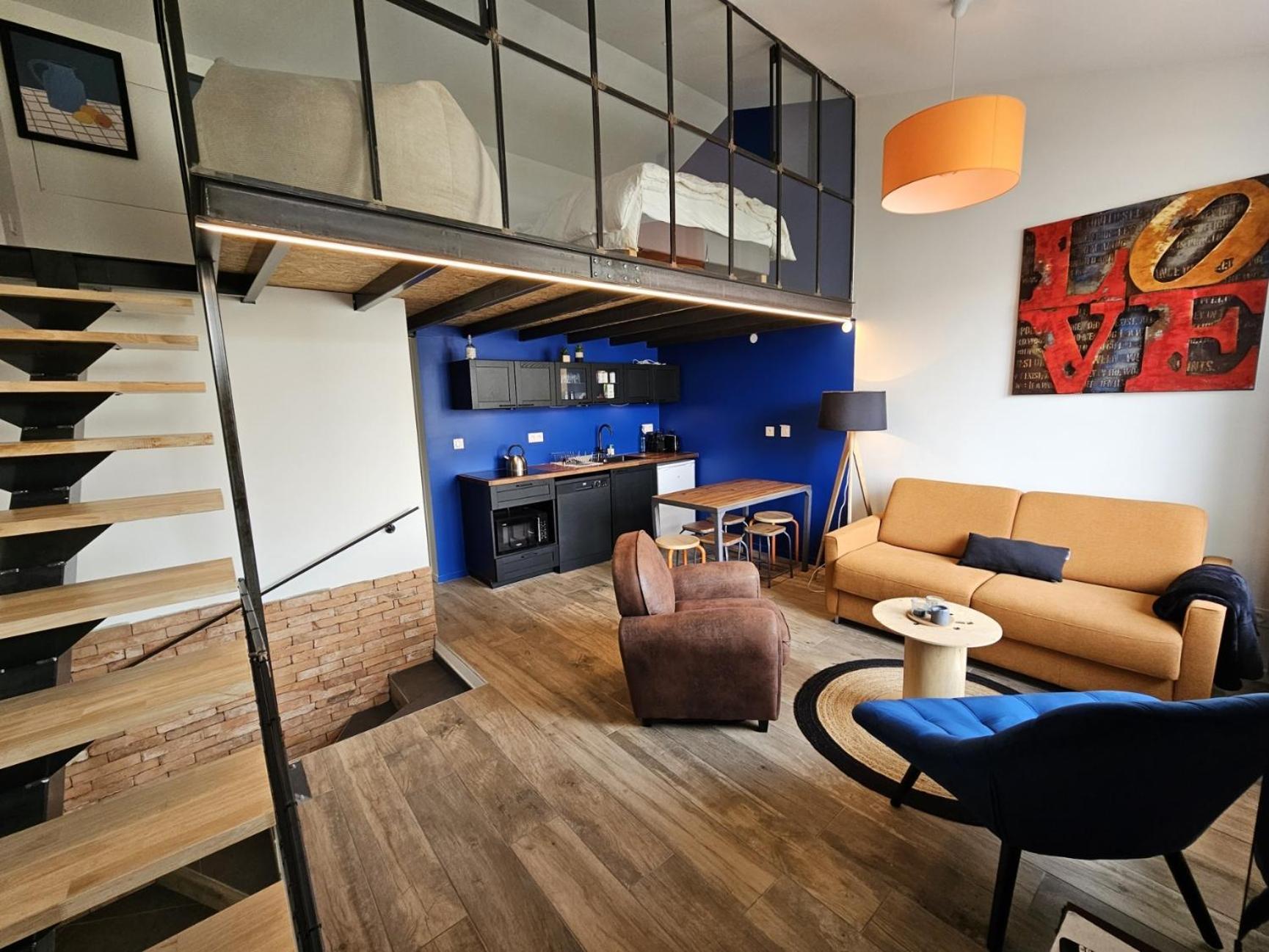 Le Loft De - La Bastide, Le Chalet, Le Loft, Le Mas, La Paillote Appartement